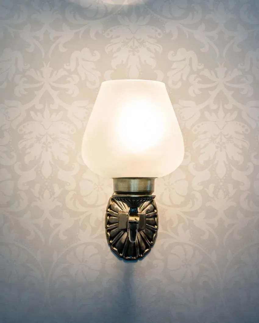 Allure Small Aluminum Single Wall Sconce | 8 x5 x 9 inches