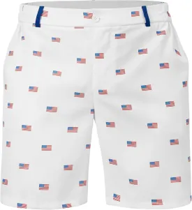 Arvilhill Men's American Flag Golf Shorts Patriotic 4th of July Independence Day Shorts with Pockets (S-XXL)