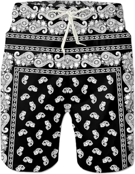 Belovecol Mens Swim Trunks Summer Cool Quick Dry Board Shorts Bathing Suit with Side Pockets Mesh Lining S-3XL