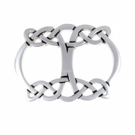 Celtic Knot Openwork Scarf Ring