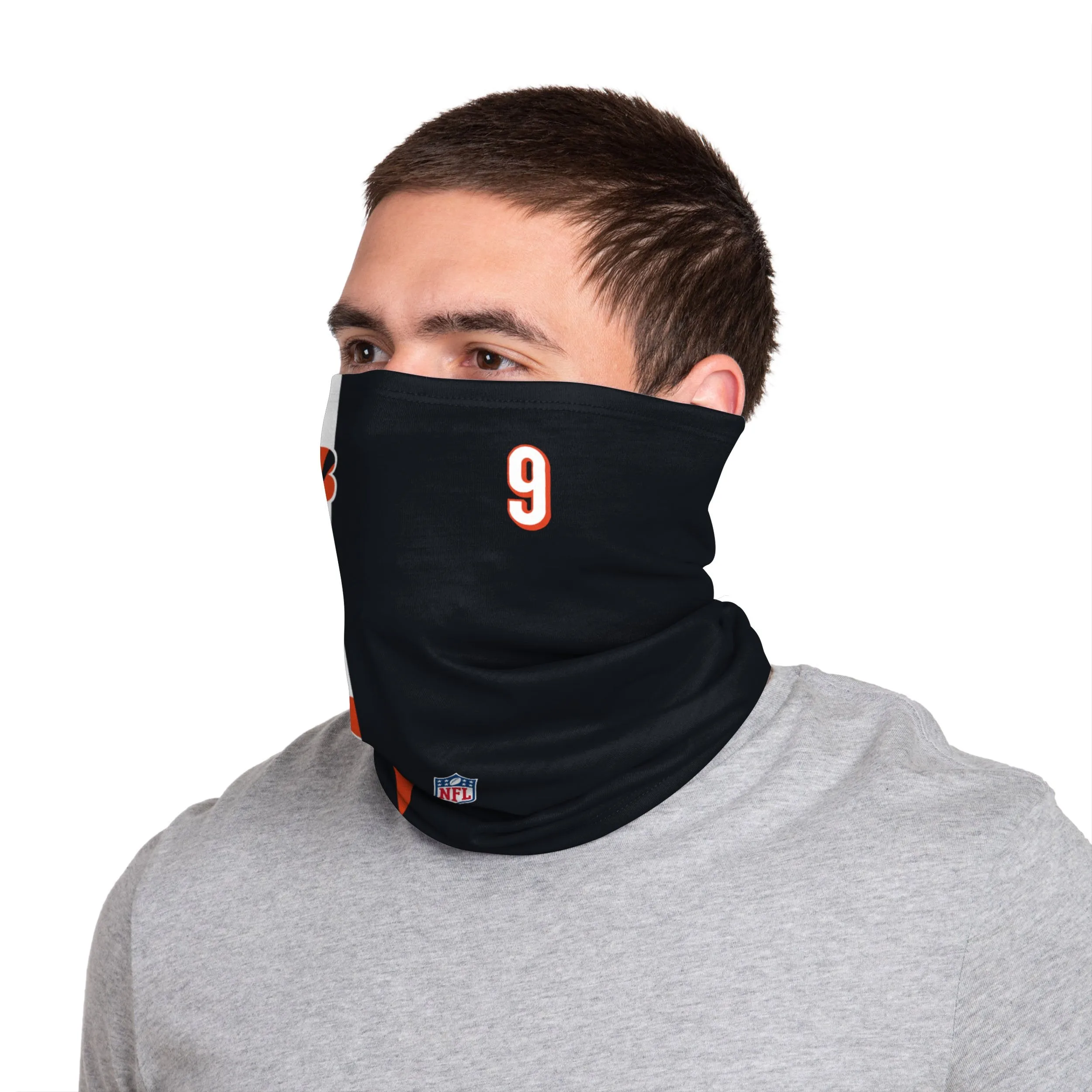 Cincinnati Bengals NFL Joe Burrow On-Field Sideline Gaiter Scarf