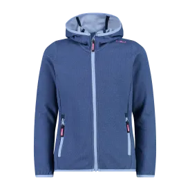 CMP Girls Fix Hood Jacket Blue