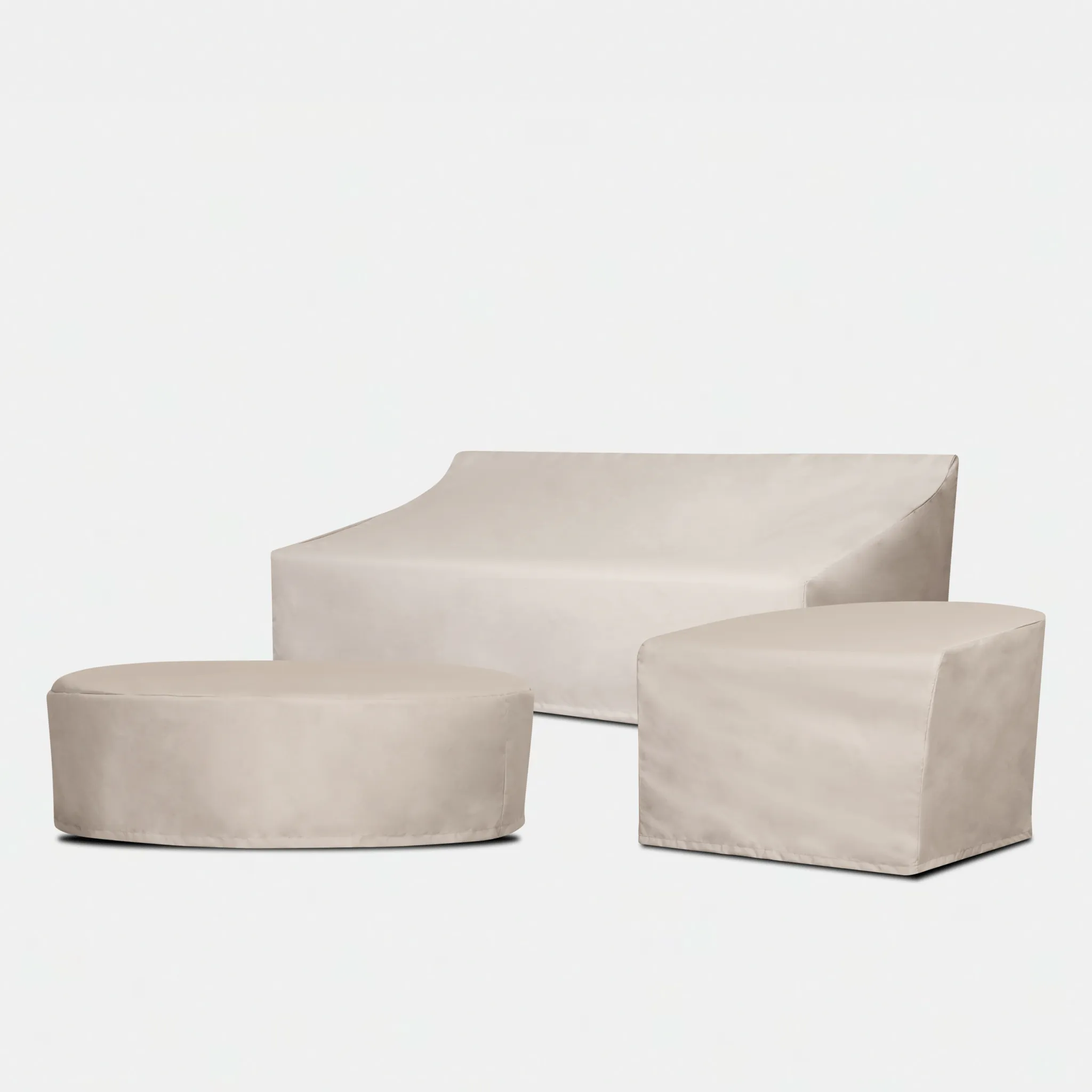 Como Curved Chaise Right - Weather Cover