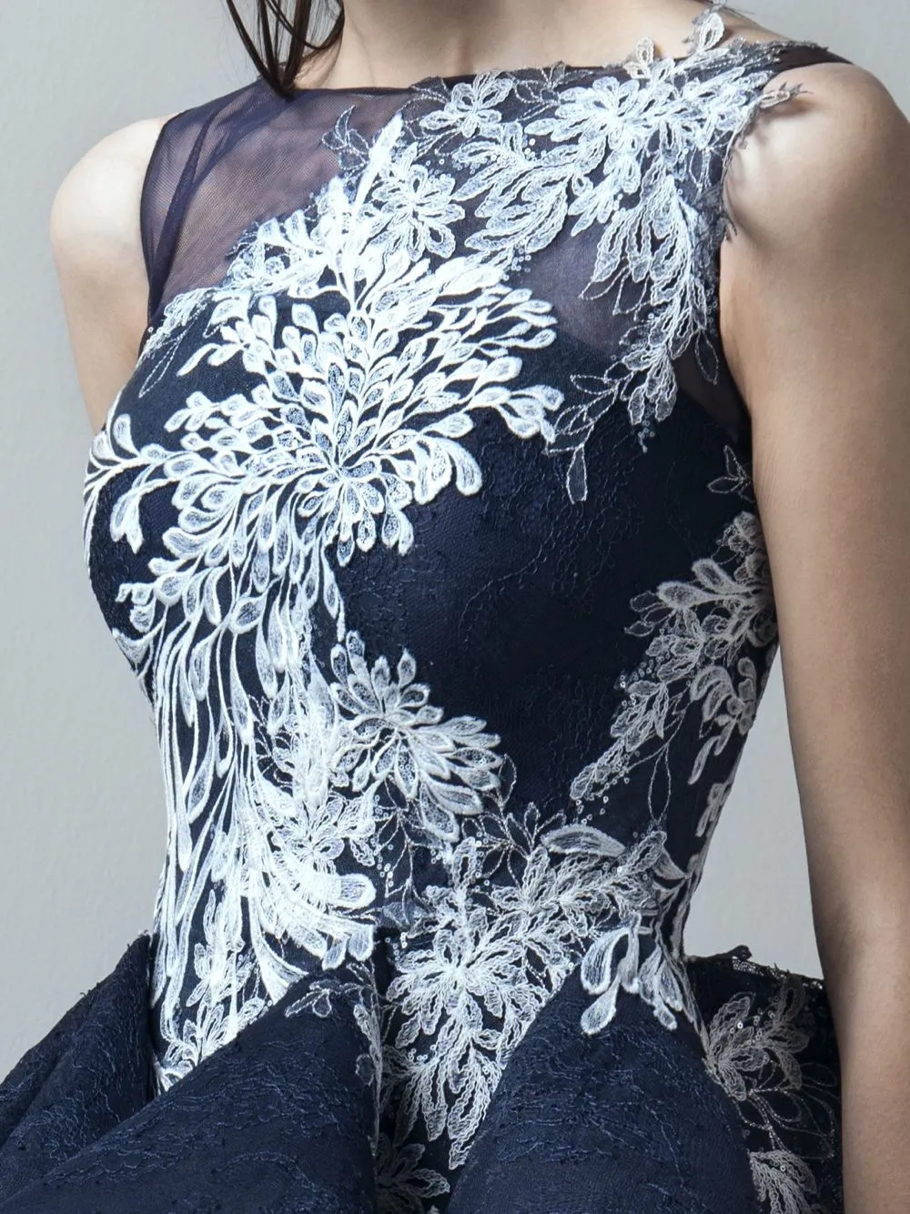 Embroidered Multi-Layered Dress