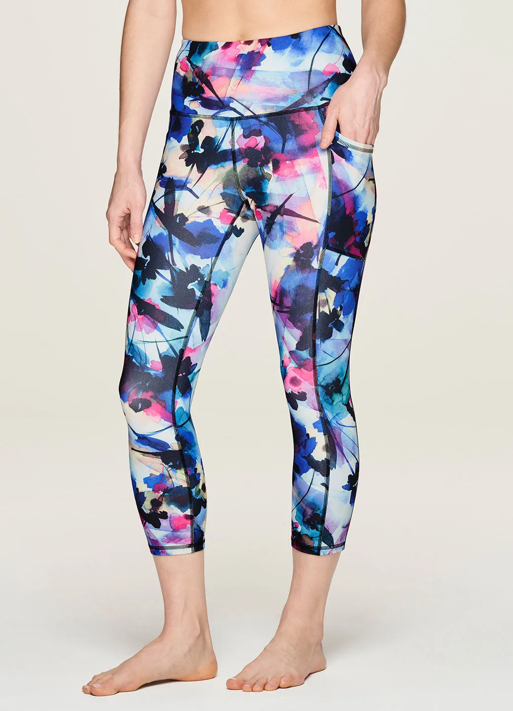Floral Fun Super Soft Capri