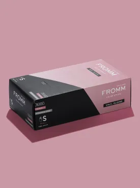 Fromm Small Vinyl Powder-Free Gloves - 100 pack
