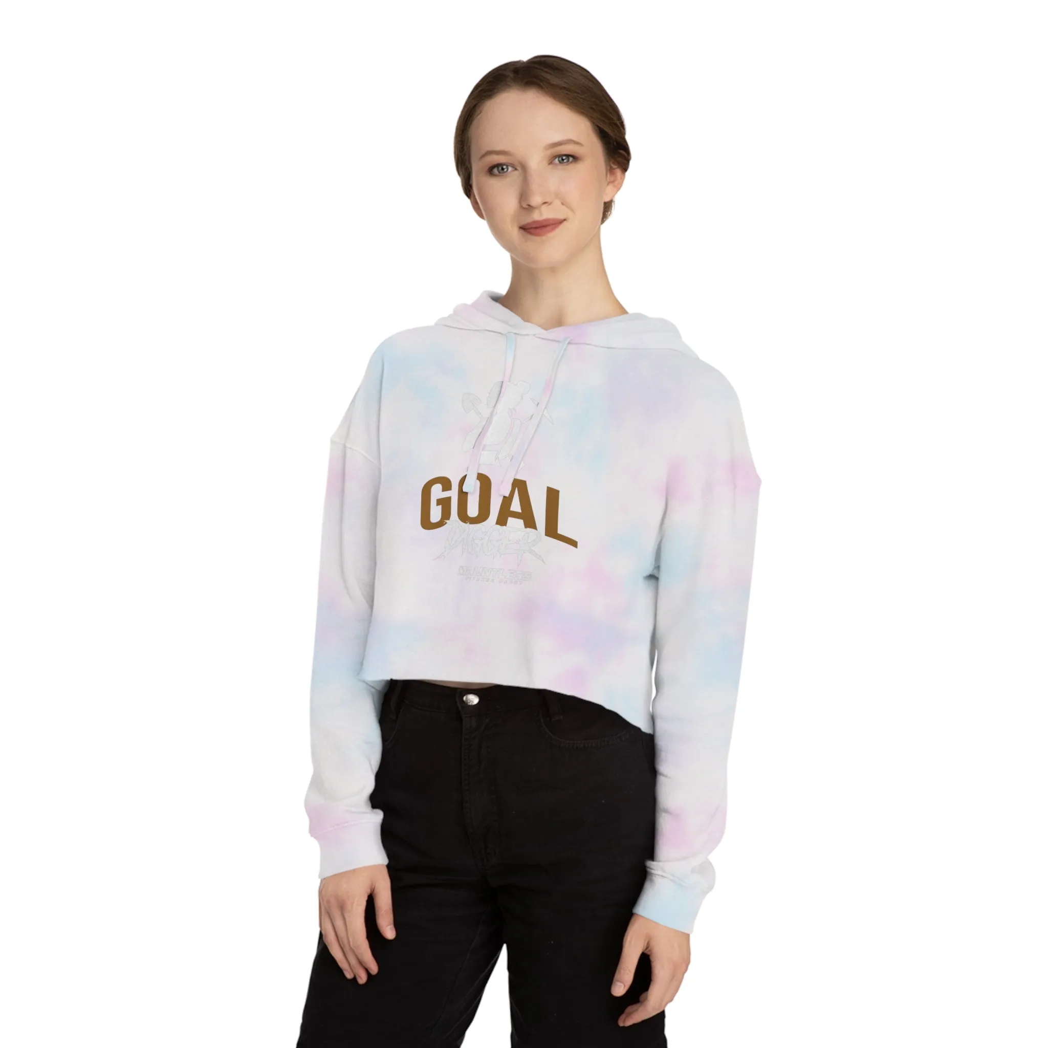 Goal Digger Cropped Hoodie