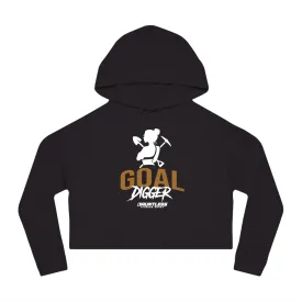 Goal Digger Cropped Hoodie