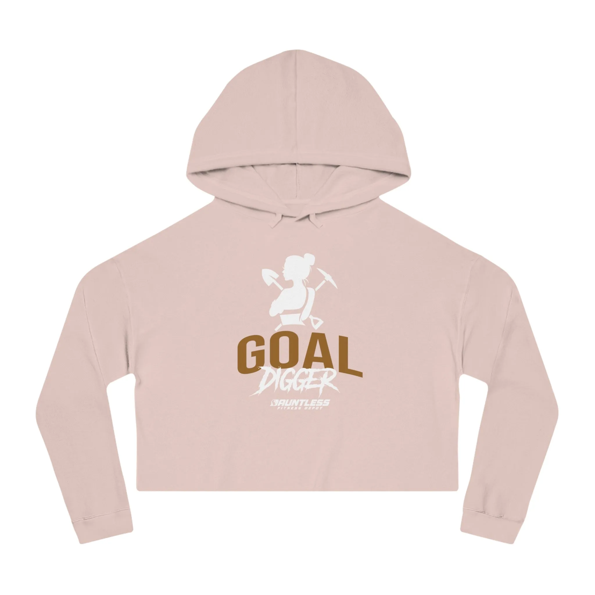 Goal Digger Cropped Hoodie
