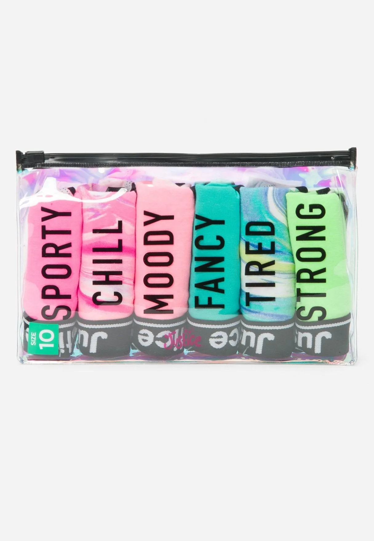 Graphic Bikini Undies 6 Pack