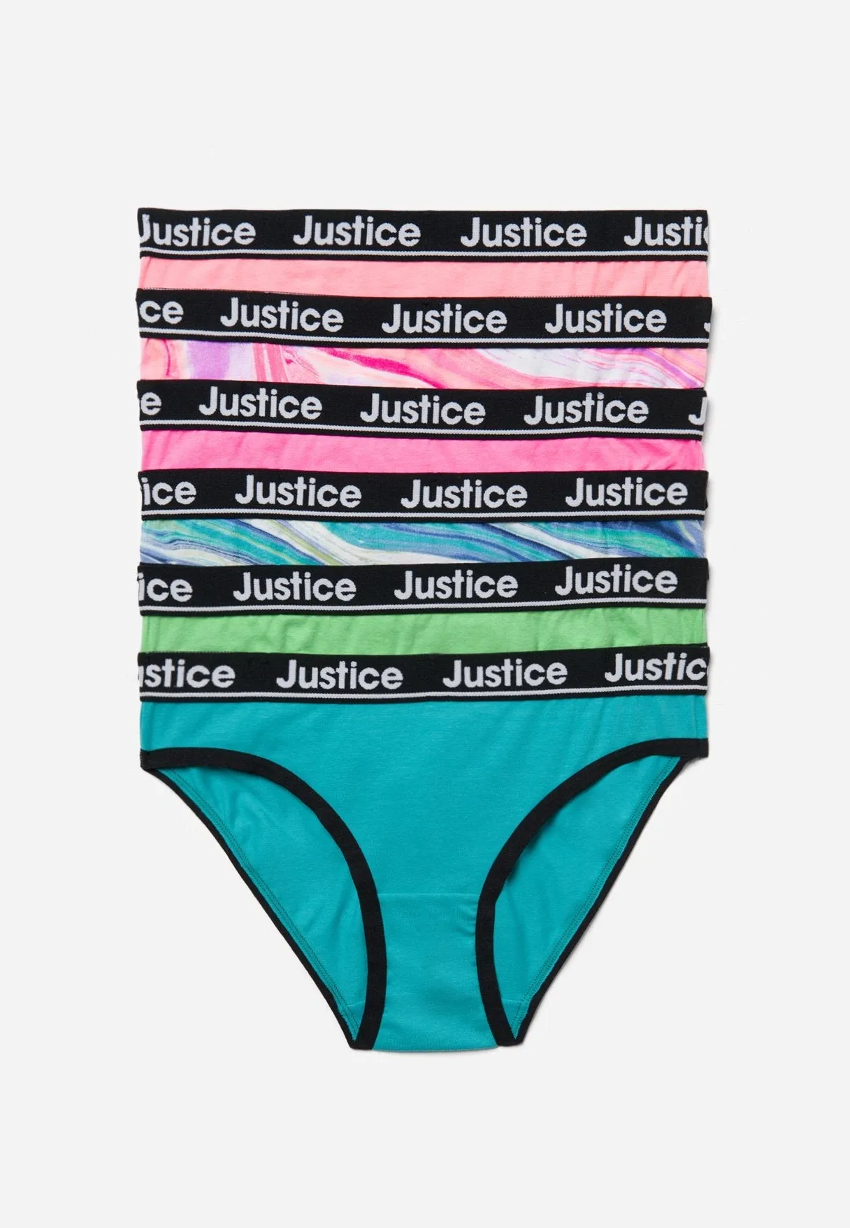 Graphic Bikini Undies 6 Pack