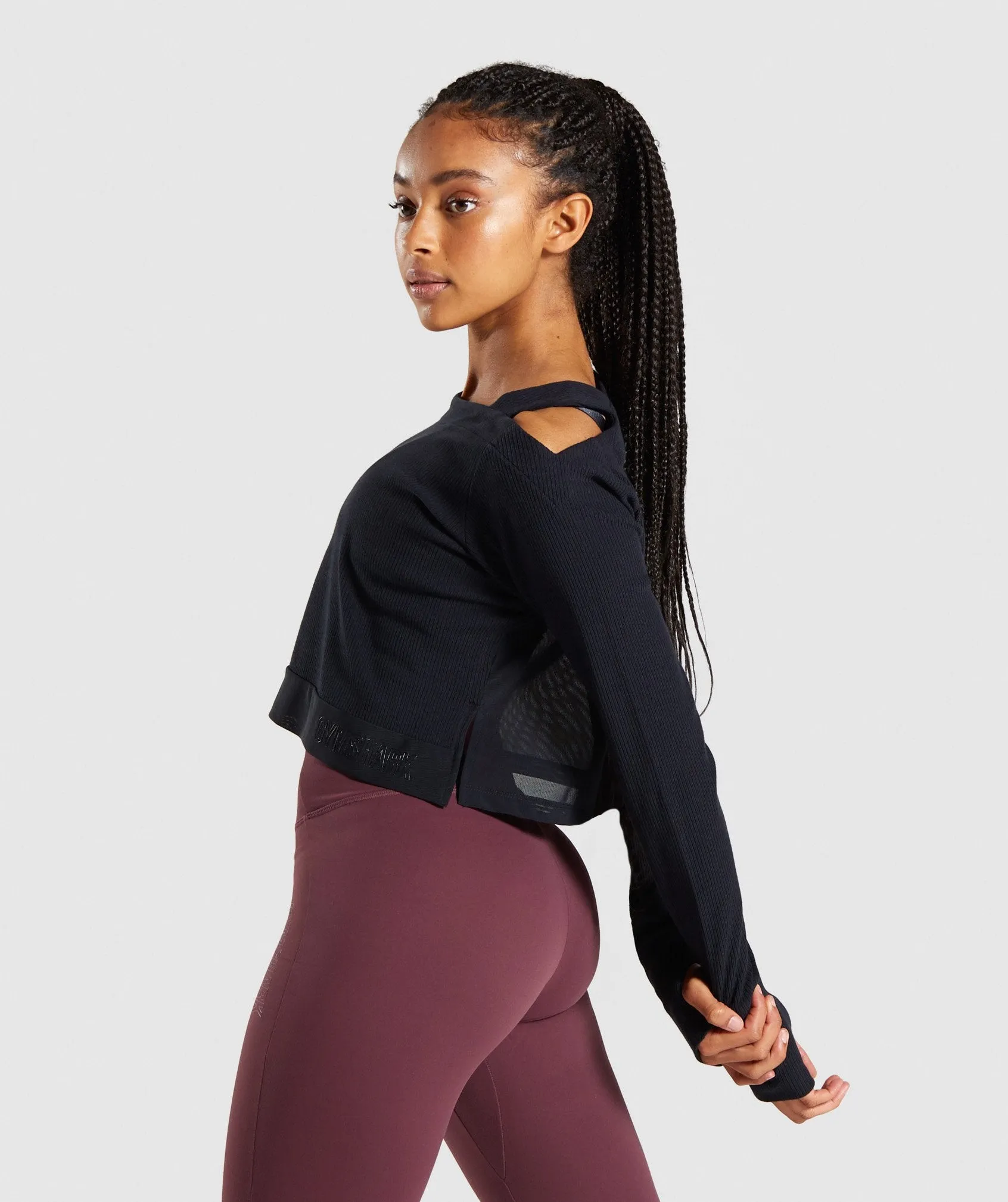 Gymshark Studio Sweater - Black