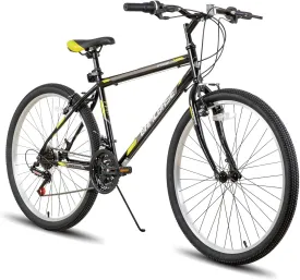 Hiland Adult 26 Inch Mountain Bike, Mens and Womens Bicycle with 21 Speed, High-Carbon Steel Frame Mountain Bicycle, Sport MTB for Men Women