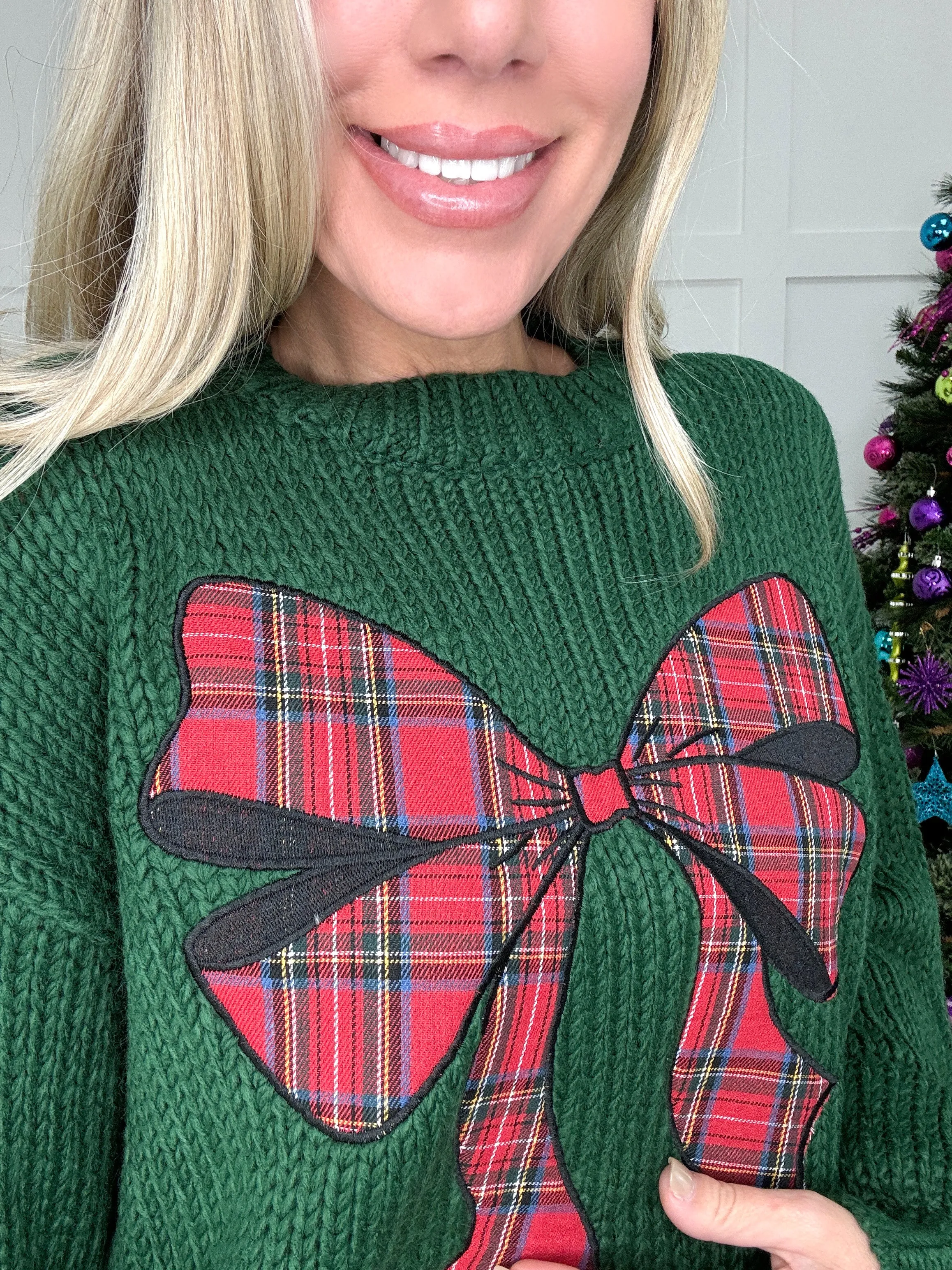 Holiday Bow Sweater