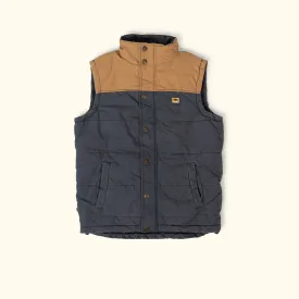Hudson Vest | Navy & Khaki