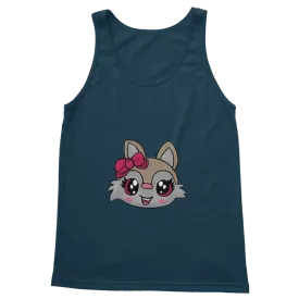 Kitty Face Classic Adult Vest Top