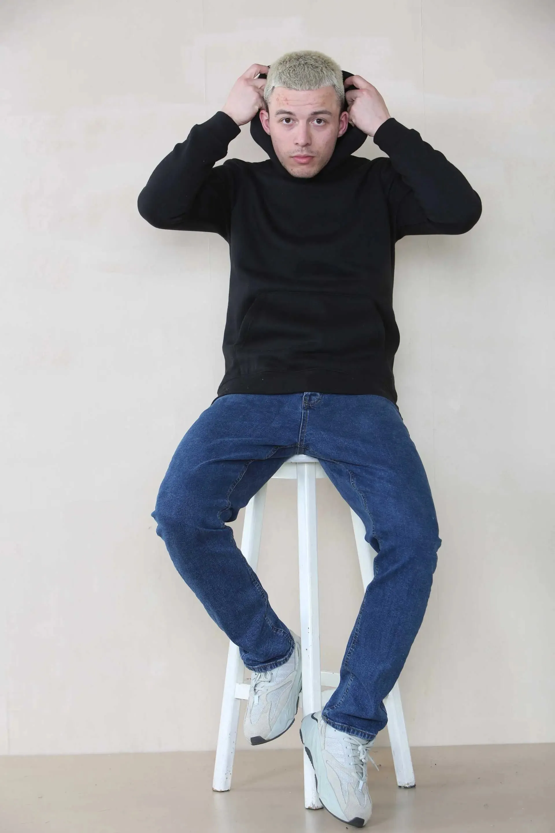 Man Basic Over The Head Hoodie