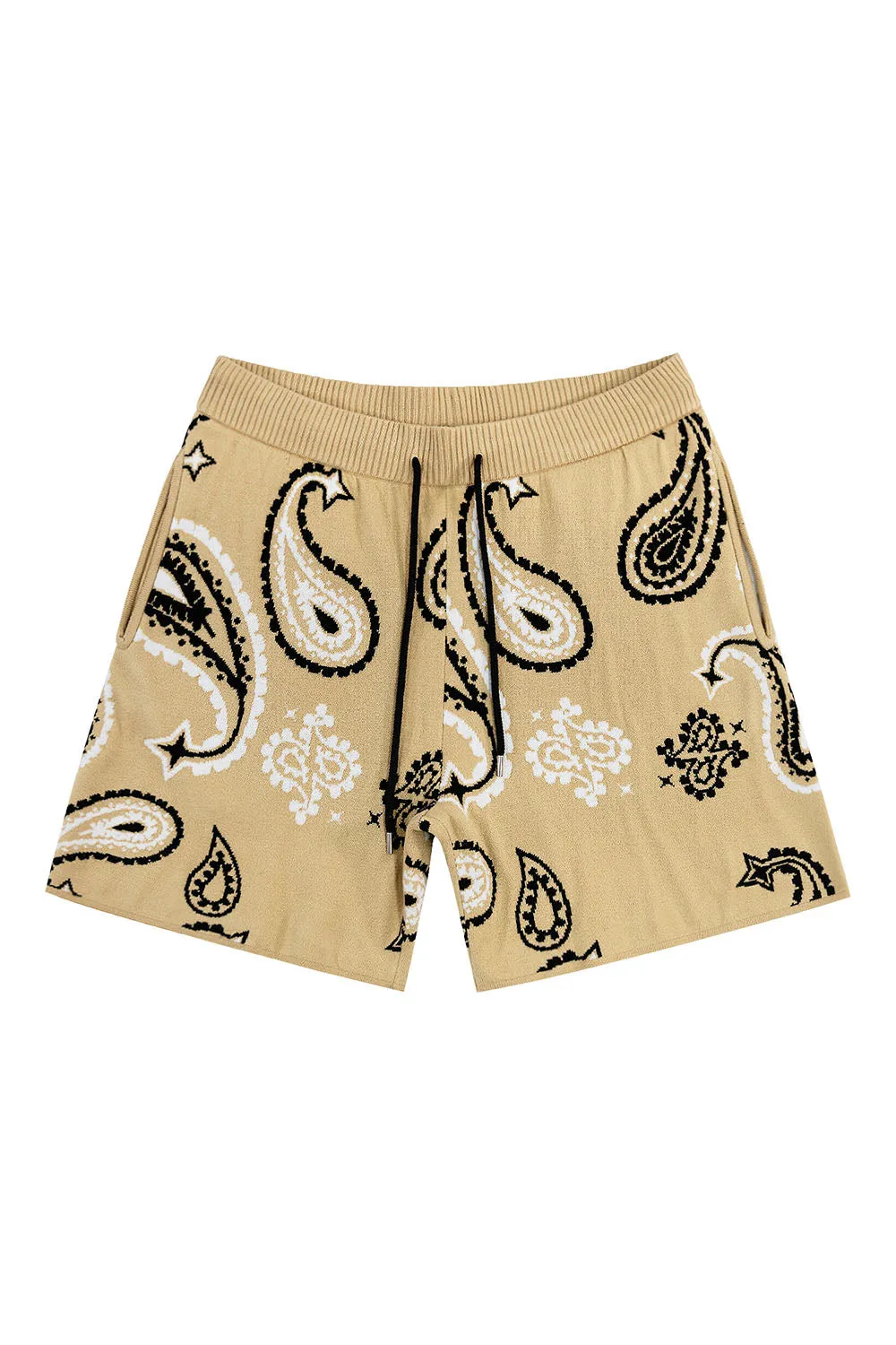 Men's Paisley Sweater Shorts