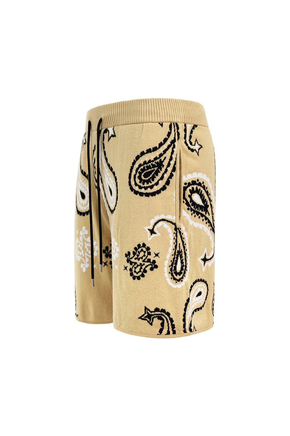 Men's Paisley Sweater Shorts