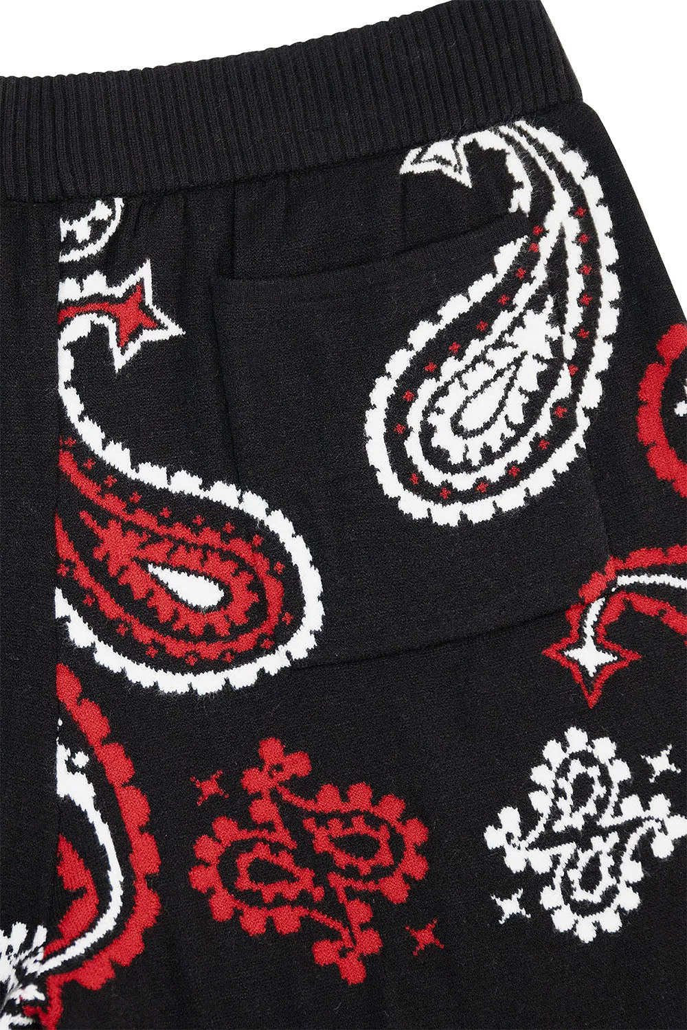 Men's Paisley Sweater Shorts