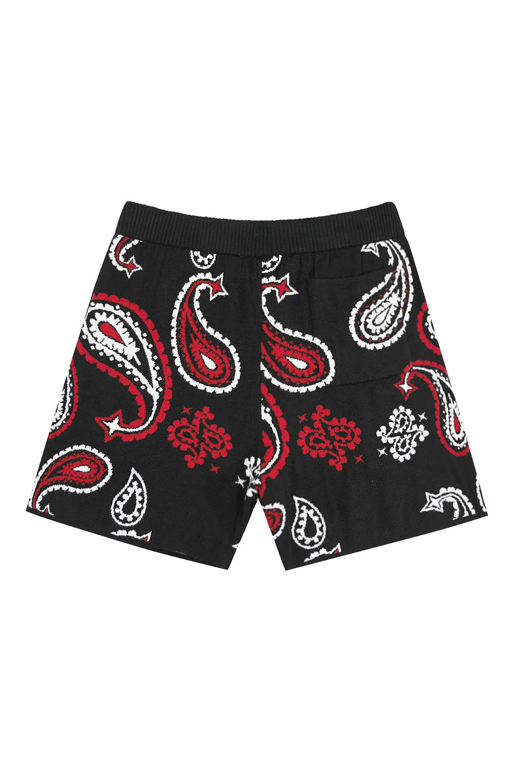 Men's Paisley Sweater Shorts