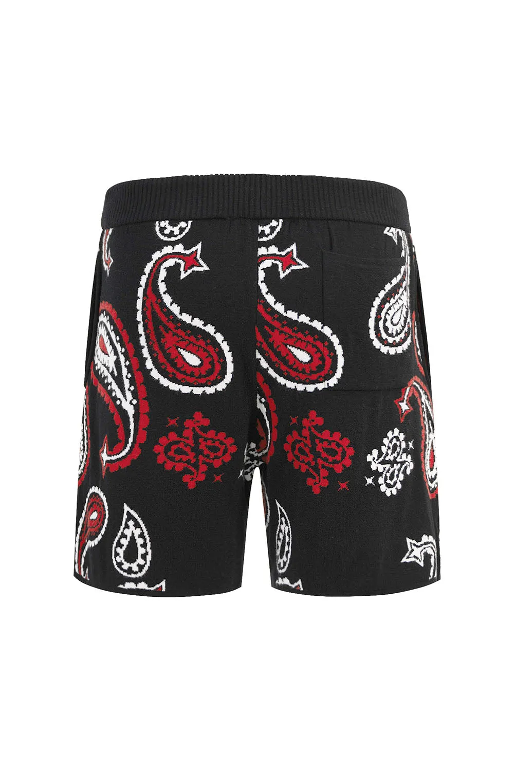 Men's Paisley Sweater Shorts