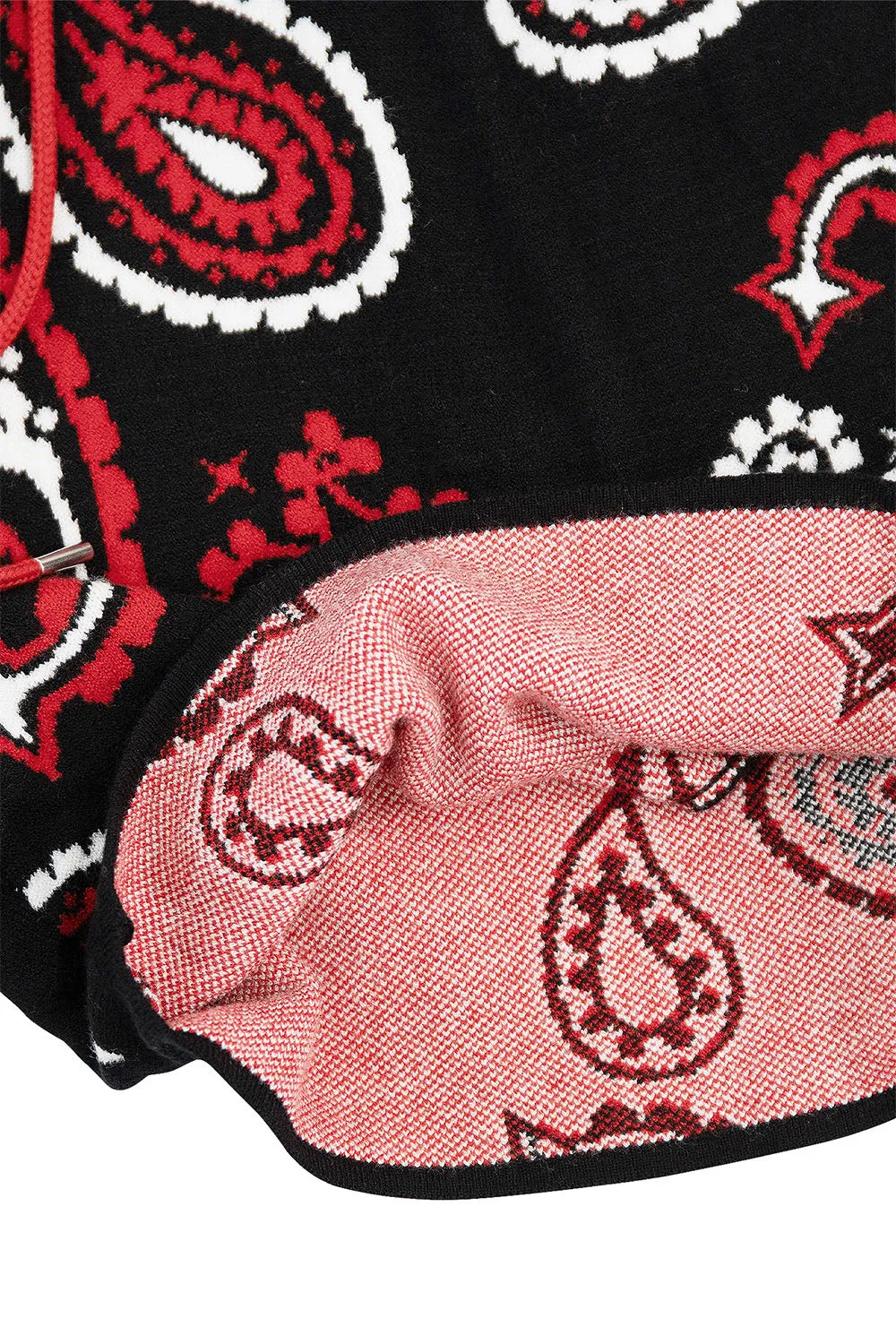 Men's Paisley Sweater Shorts
