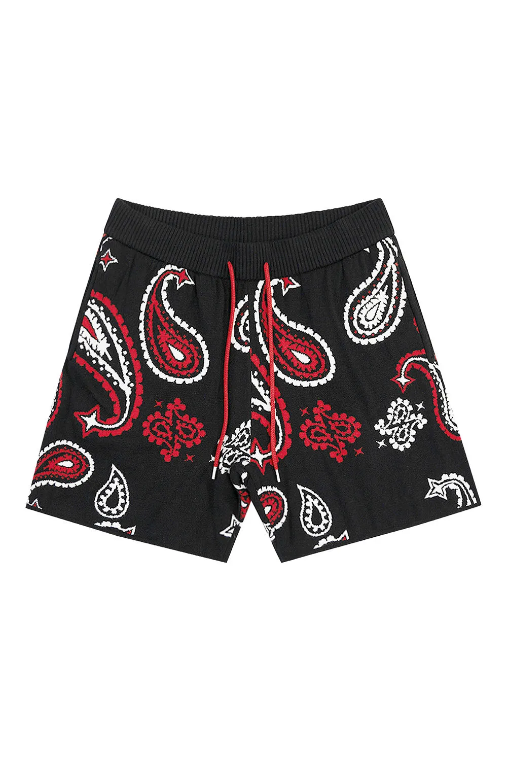 Men's Paisley Sweater Shorts