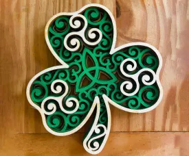 Multi Layered Shamrock