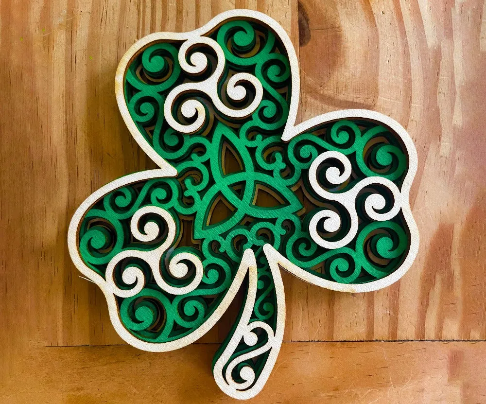 Multi Layered Shamrock