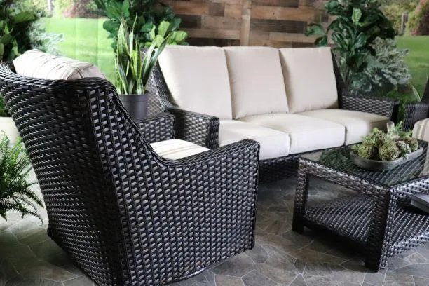 OCONEE 4 PIECE SEATING SET - Sofa, 2 Club Chairs and Coffee Table