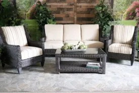 OCONEE 4 PIECE SEATING SET - Sofa, Club Chair, Swivel Glider and Coffee Table