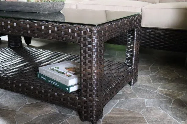OCONEE 4 PIECE SEATING SET - Sofa, Club Chair, Swivel Glider and Coffee Table