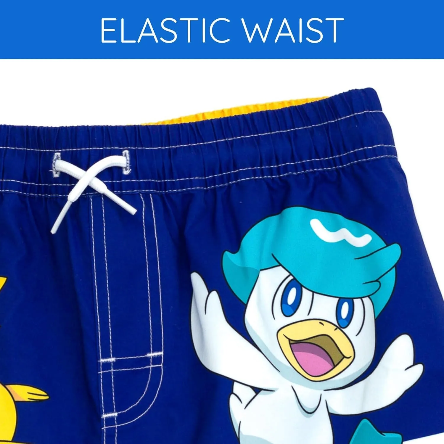 Pokemon Compression UPF 50  Swim Trunks Little Kid to Big Kid Sizes (4-14-16)