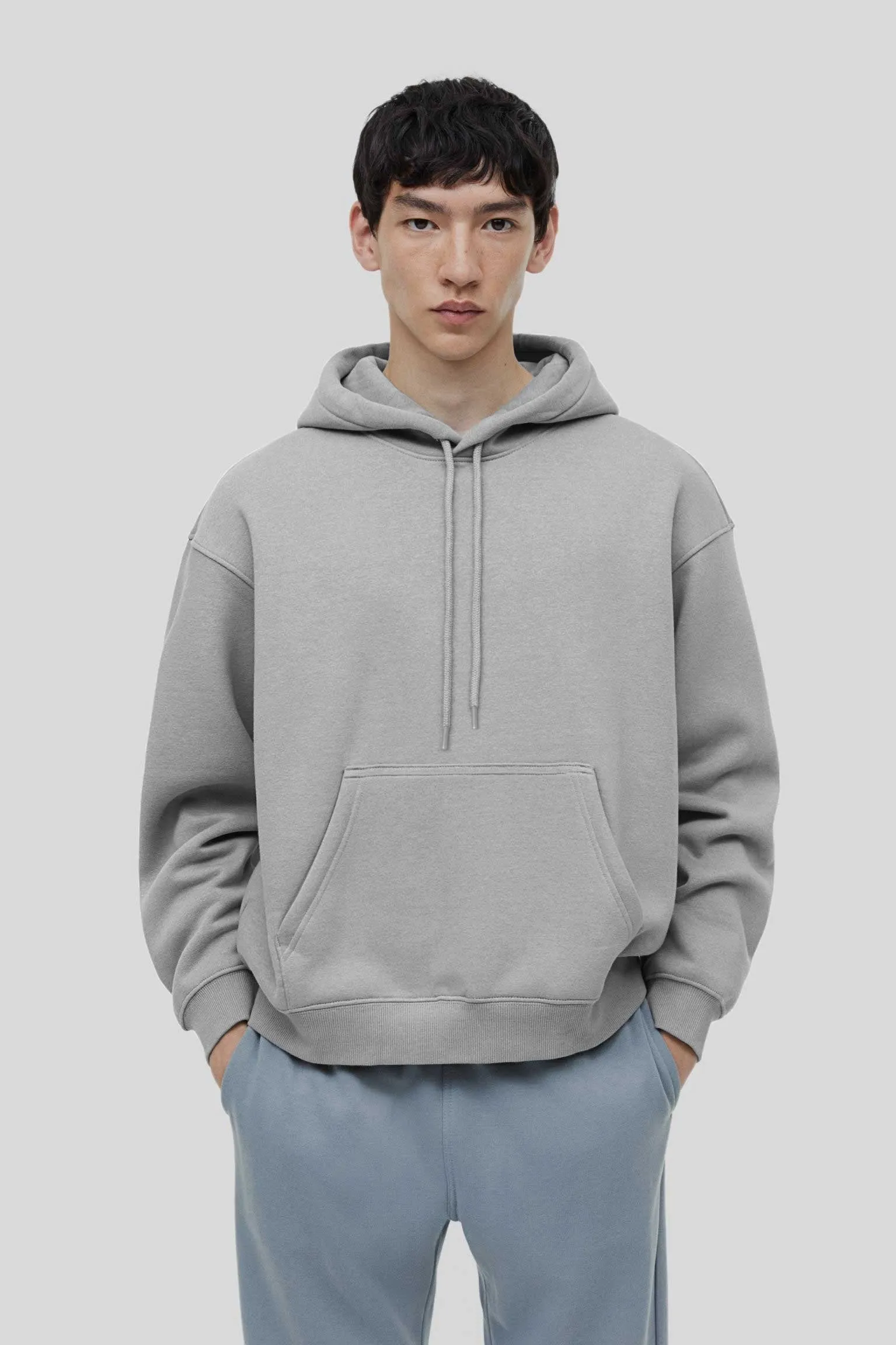 Polo Republica Men's Solid Fleece Pullover Hoodie