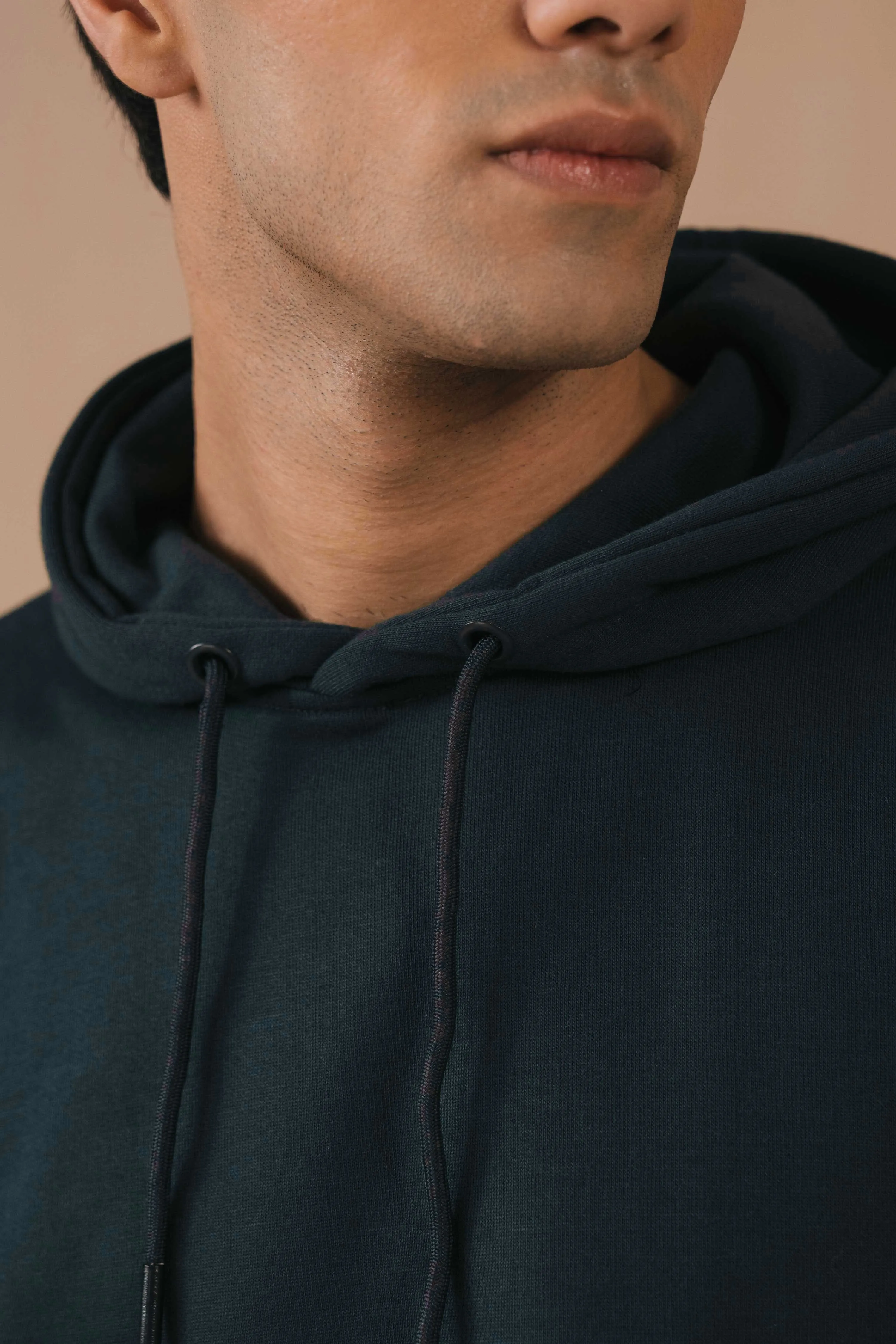 Polo Republica Men's Solid Fleece Pullover Hoodie