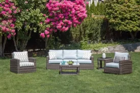 PORTFINO 3 PIECE SEATING SET - Love Seat and 2 Club Chairs
