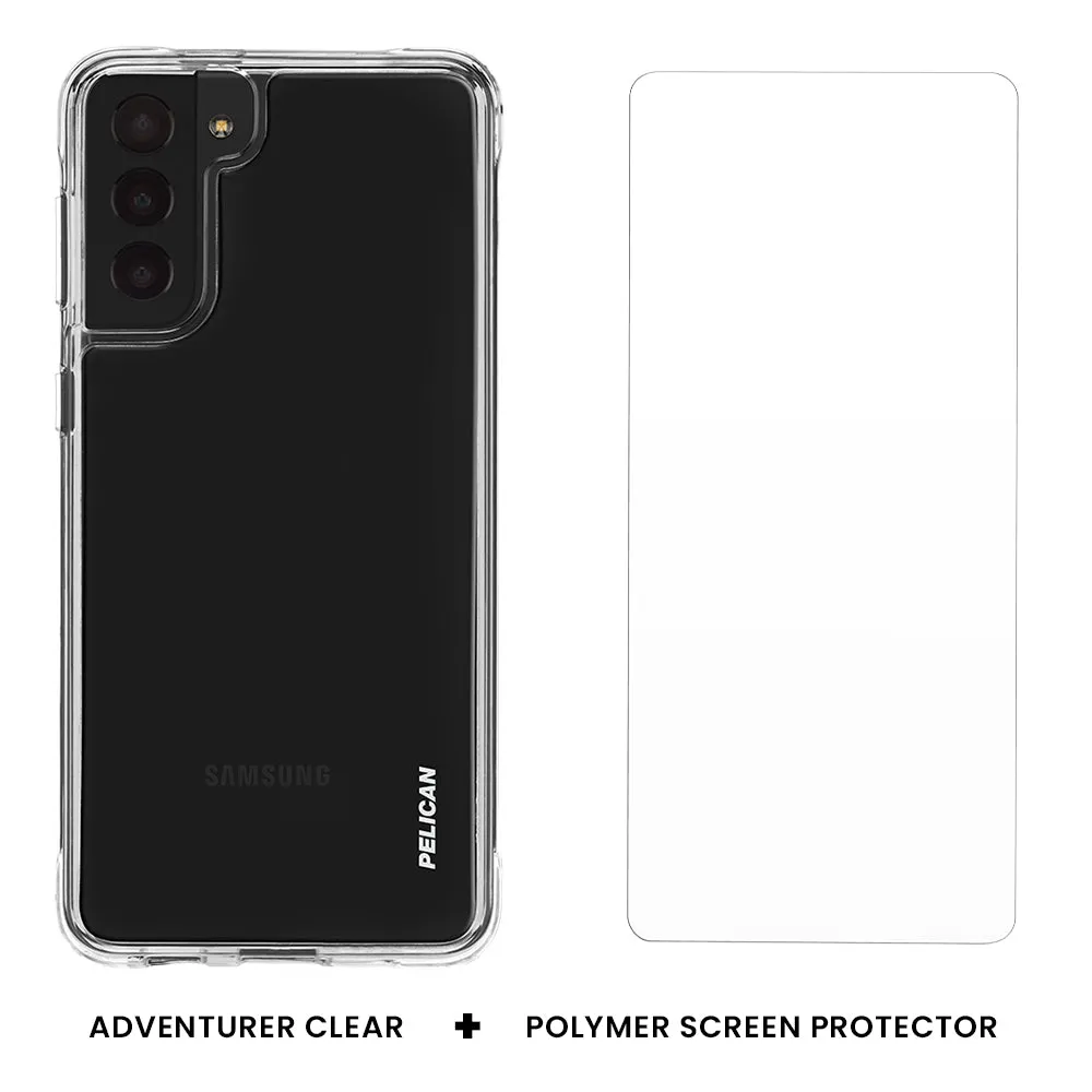 Protection Pack for Samsung Galaxy S21  - Clear