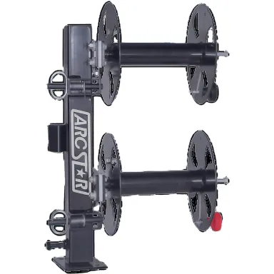 Revolution Welding Cable Reel 10" Double Stacked Swivel Base