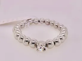 Single Crystal Stretch Bracelet
