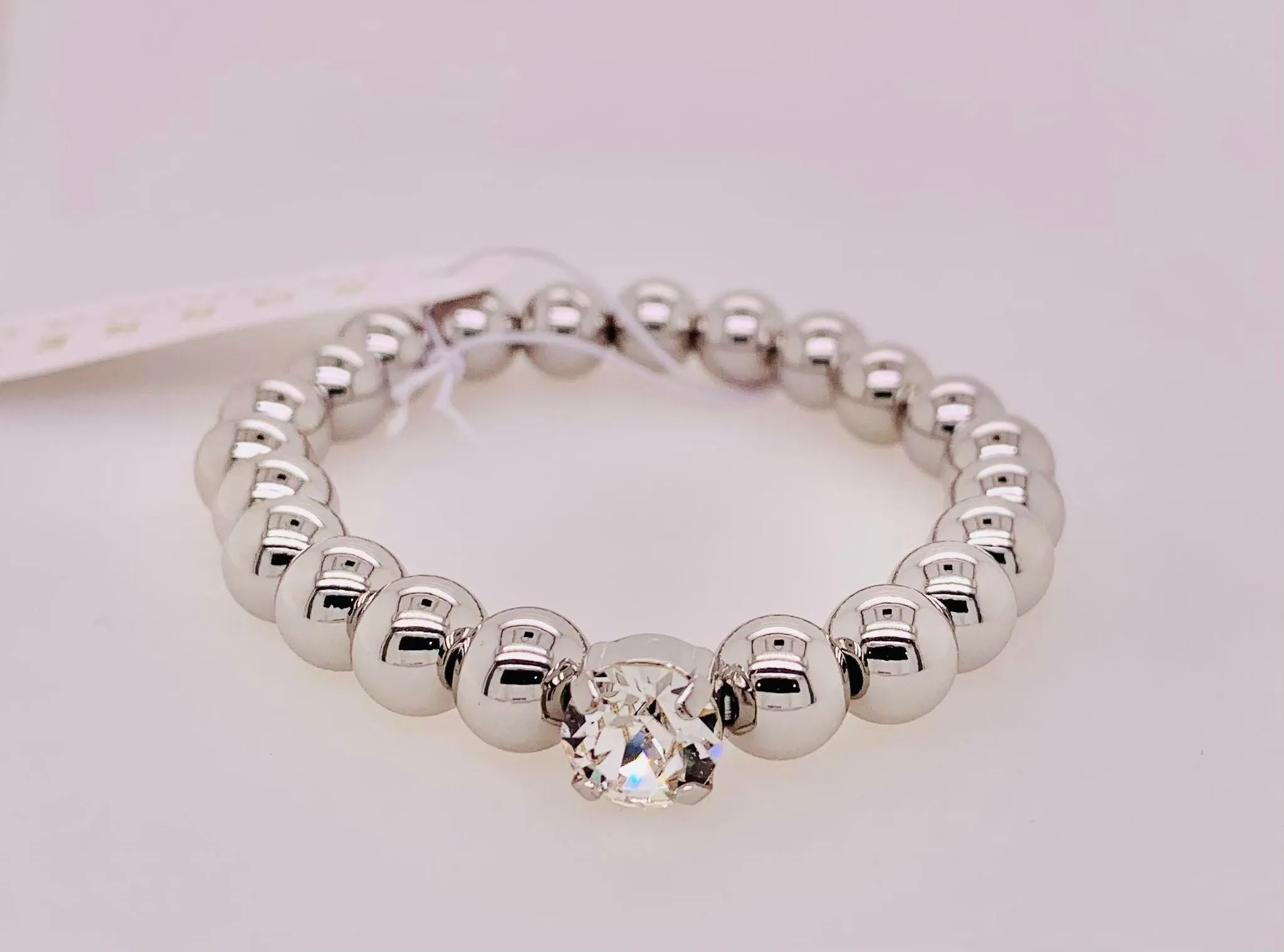 Single Crystal Stretch Bracelet