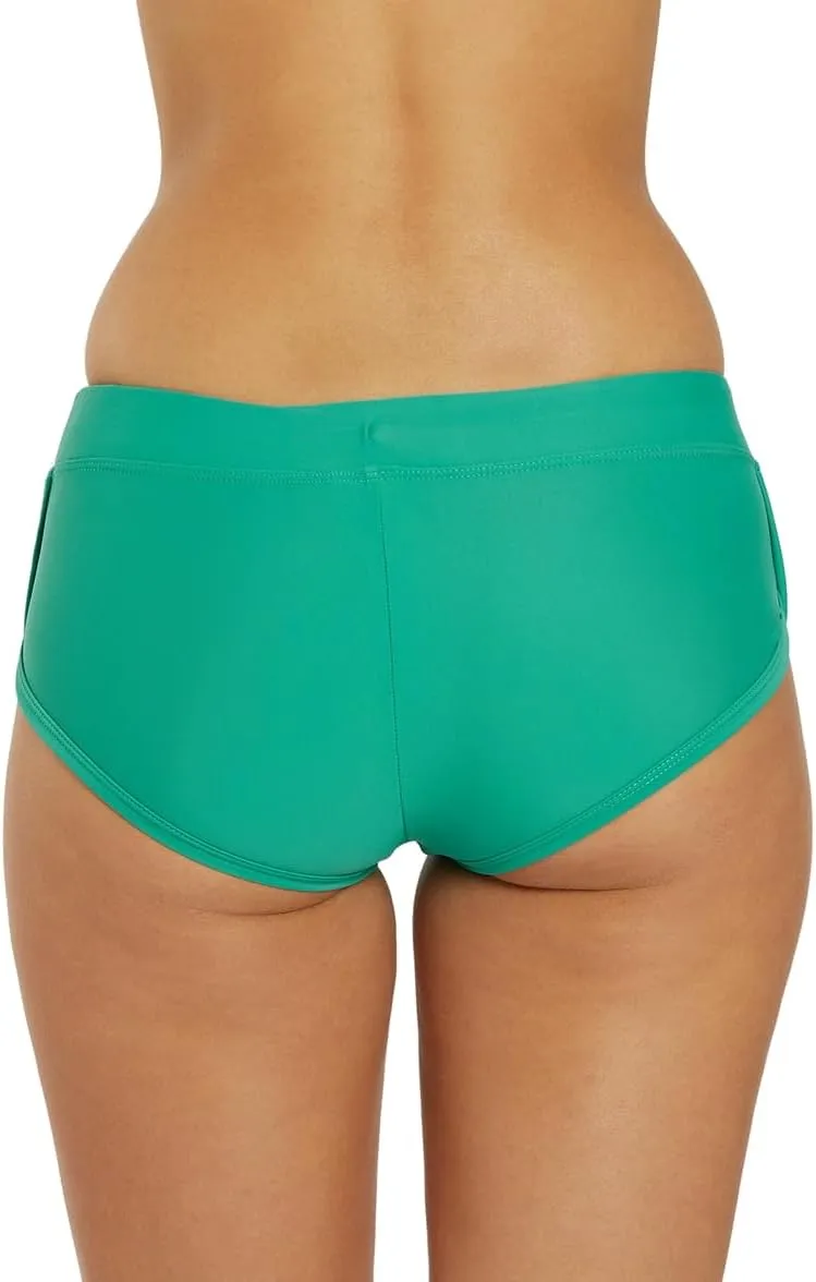 Sporti Women's Swim Shorts: Inspiring Confidence, Comfort and Shape Retaining Cheeky Boyshort- Swim Shorts Women