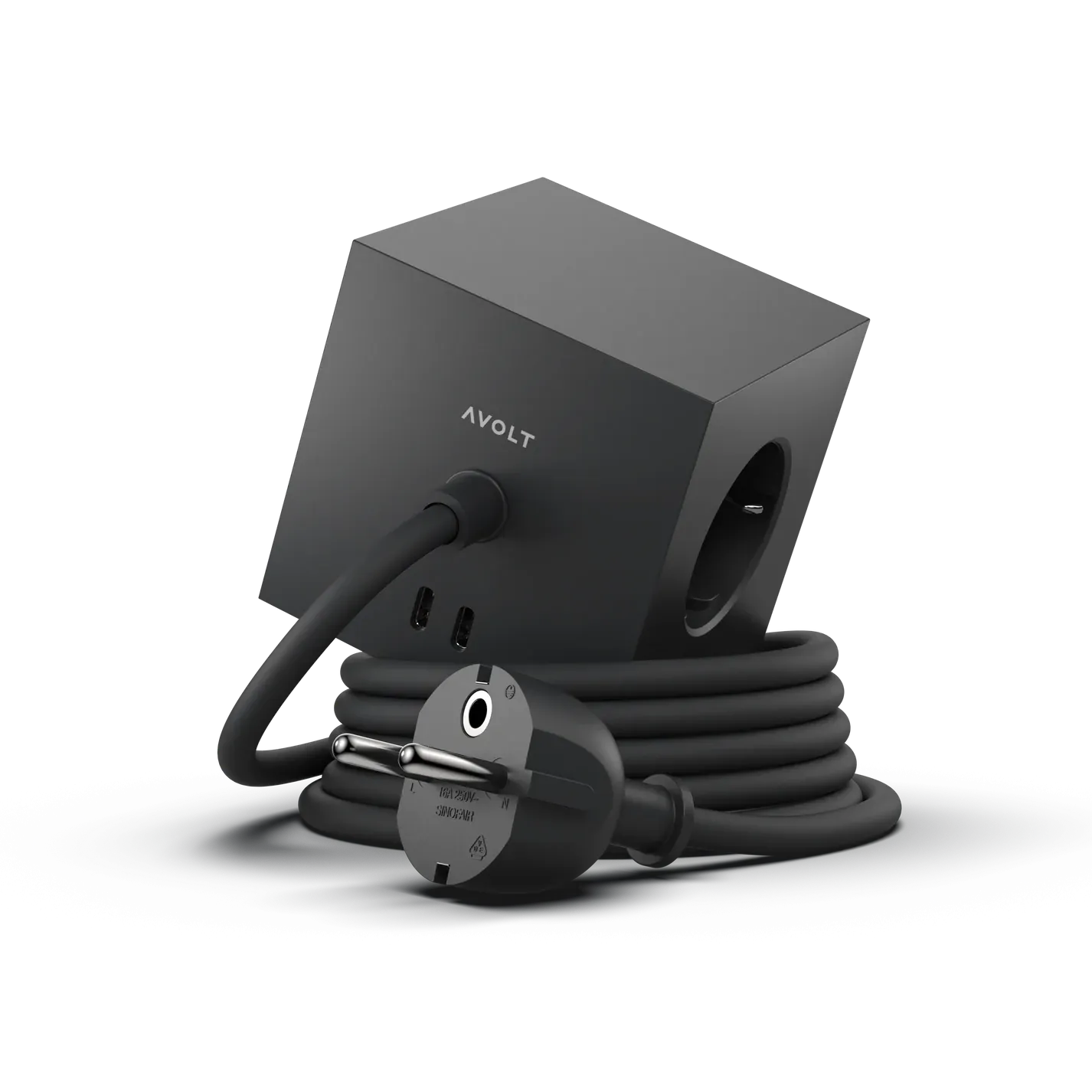 SQUARE 1 USB C MAGNET | STOCKHOLM BLACK