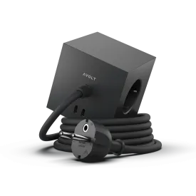 SQUARE 1 USB C MAGNET | STOCKHOLM BLACK