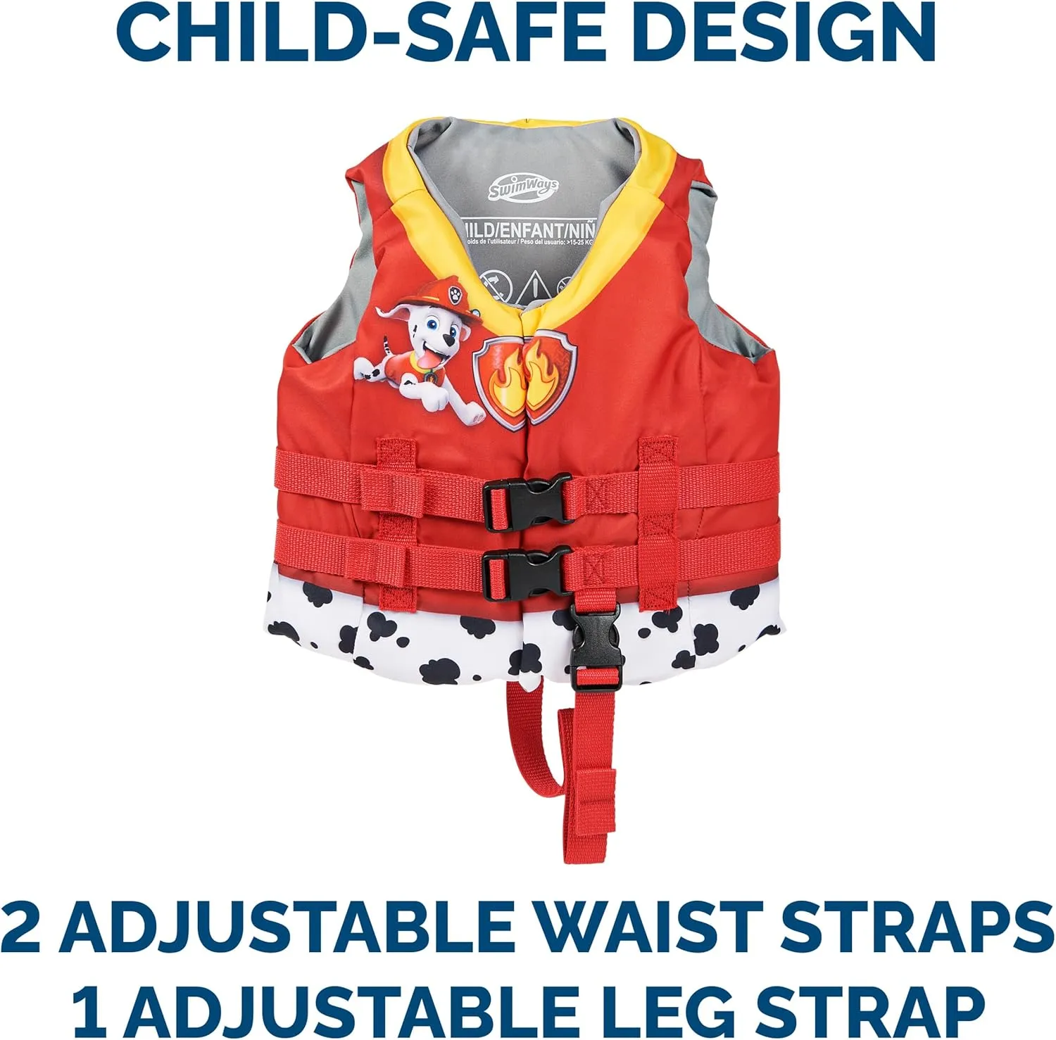 Swimways Paw Patrol AquaPups Skye Swim Huggable, Paw Patrol Toys, Bath Toys & Beach Toys, Floating Water Stuffed Animal for Kids Aged 1 & Up