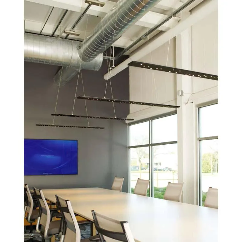 Tech Lighting 700LSPRLX Parallax LED930 Black Linear Suspension