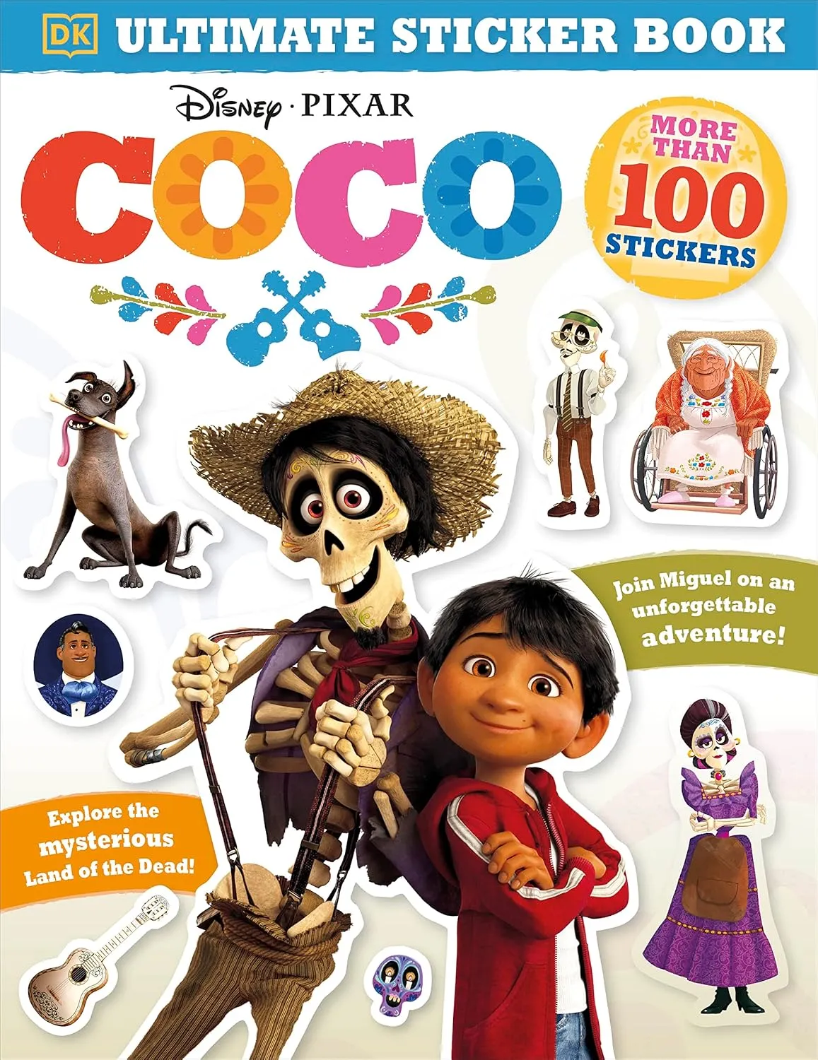 Ultimate Sticker Book: Disney Pixar Coco Paperback  October 10, 2017