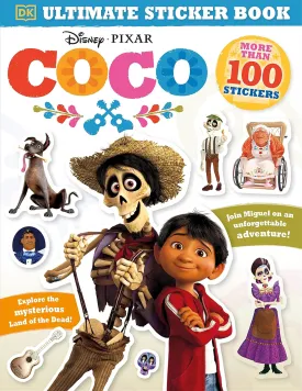 Ultimate Sticker Book: Disney Pixar Coco Paperback  October 10, 2017