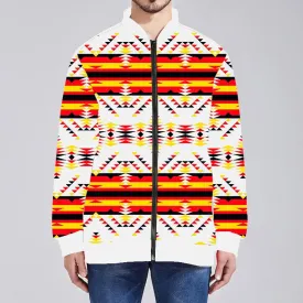 Visions of Peace Directions Youth Zippered Collared Lightweight Jacket