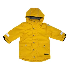 Winter Waterproof Insulated Parka: Mustard